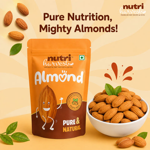 Nutri Harvest Premium California Almonds