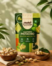 Load image into Gallery viewer, Nutri Harvest Premium California Roasted &amp; Salted Whole Pistachios
