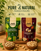 Load image into Gallery viewer, Nutri Harvest Whole Cashew Nuts and Pistachios Combo
