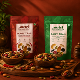 Nutri Harvest Tangy Trail Mix and Trail Mix Pack of 2 Combo