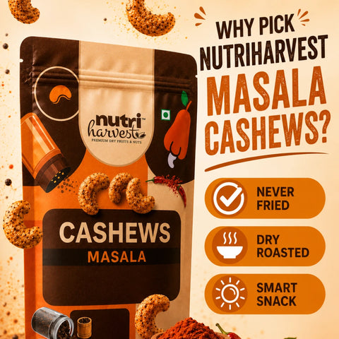Nutri Harvest Masala Cashew Nuts