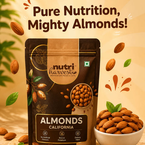 Nutri Harvest Almond Pistachio pack of 2 Combo