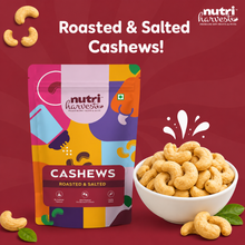 Load image into Gallery viewer, Nutri Harvest Roasted &amp; Salted Cashew (W240)

