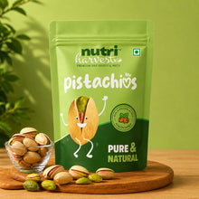 Load image into Gallery viewer, Nutri Harvest Whole Cashew Nuts and Pistachios 250g Each Value Combo
