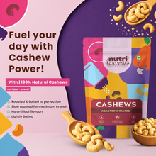 Load image into Gallery viewer, Nutri Harvest Roasted &amp; Salted Cashew (W240)

